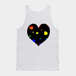 Chaotic Hearts, Pride Series - LGBT Tank Top